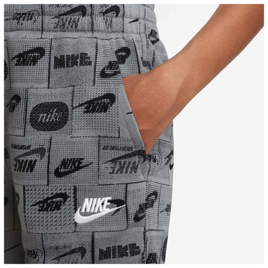 Nike Παιδικό σορτς Sportswear Club French Terry Allover Print Shorts